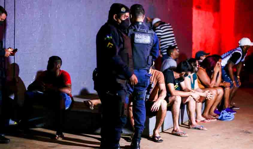 Terceira noite da 'Operação Urgência' reforça medidas contra aglomeração para desacelerar o contágio do coronavírus