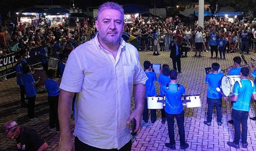 Vereador Everaldo Fogaça prestigia encontro de Bandas e Fanfaras em Porto Velho