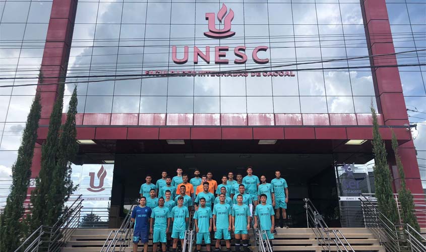 Jogadores do União Cacoalense recebem suporte Psicológico da UNESC