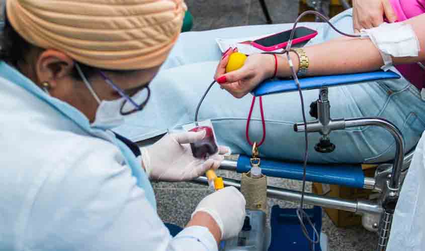 Ação de doação de sangue chega neste fim de semana