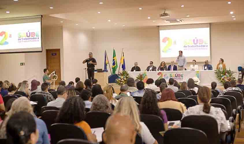 Abertura da 2ª Conferência Municipal de Saúde do Trabalhador e da Trabalhadora em Porto Velho reúne mais de 230 pessoas