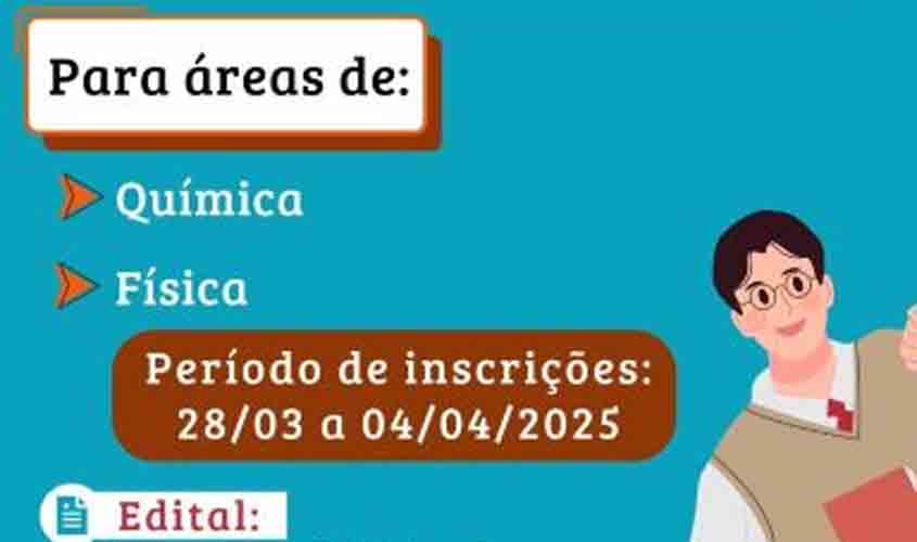 Campus seleciona professores substitutos nas áreas de Informática, Química e Física