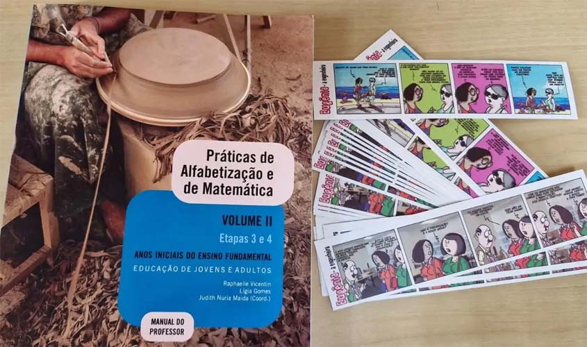 Quadrinhos promovem conscientização social na EJA