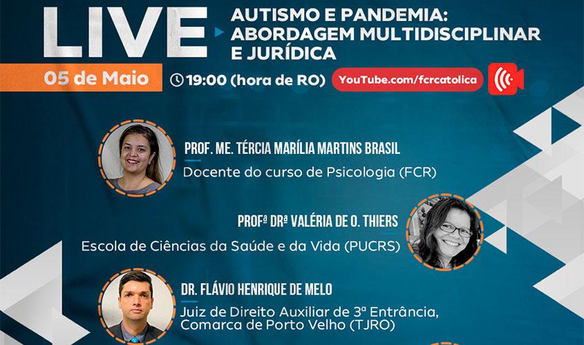 'Autismo e Pandemia: abordagem multidisciplinar e jurídica' está com inscrições abertas