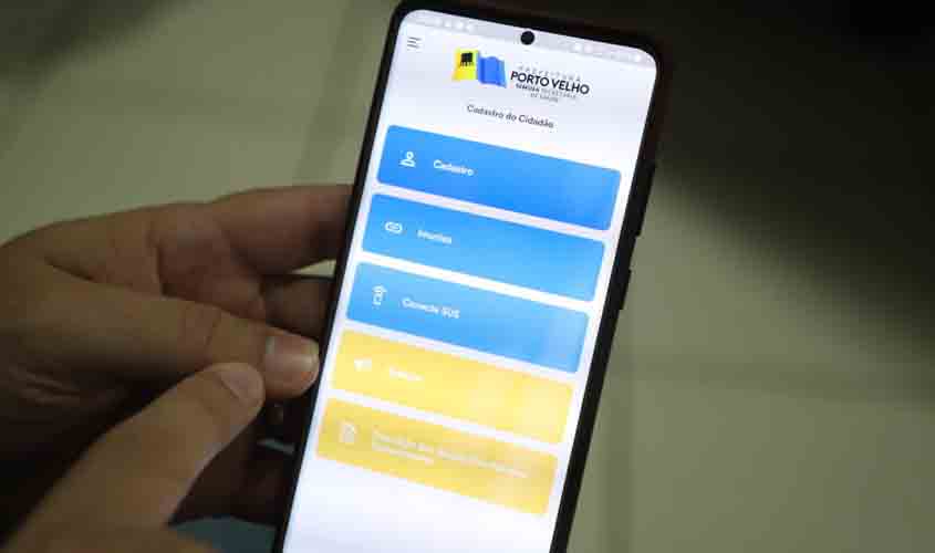Aplicativo SASI vai facilitar o cadastramento para a vacinação contra a Covid-19 em Porto Velho