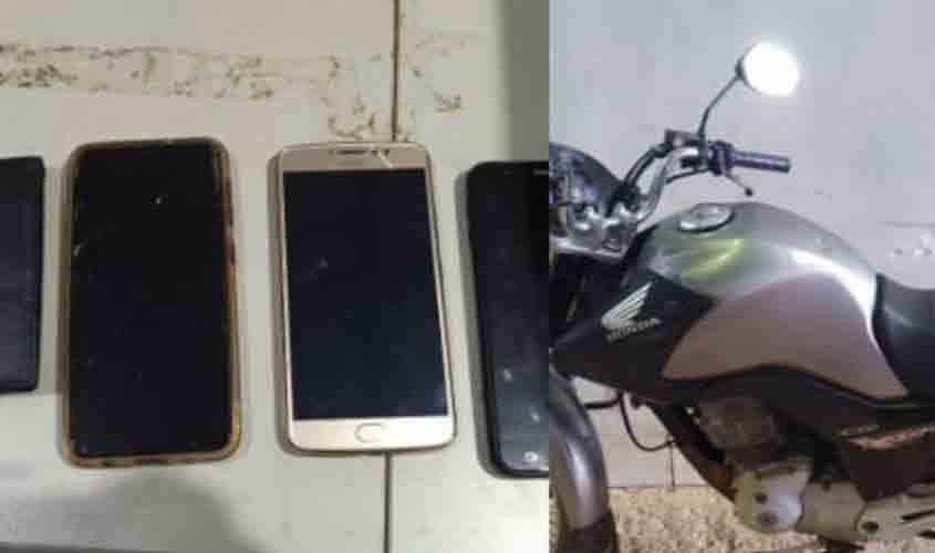 Na Capital, dois indivíduos são presos após praticarem roubos em série