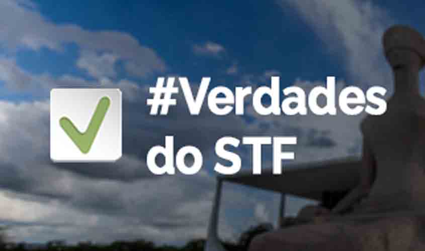 STF desmente fake news sobre suposta decisão do ministro Alexandre de Moraes dirigida a Bolsonaro