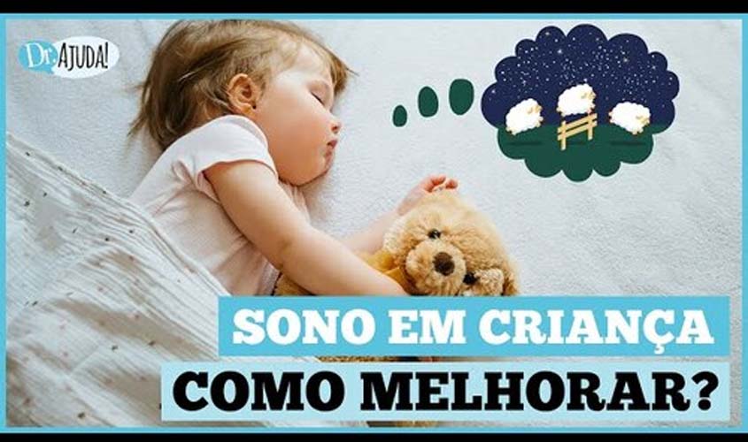 DR. AJUDA: Dicas para bons hábitos de sono para crianças