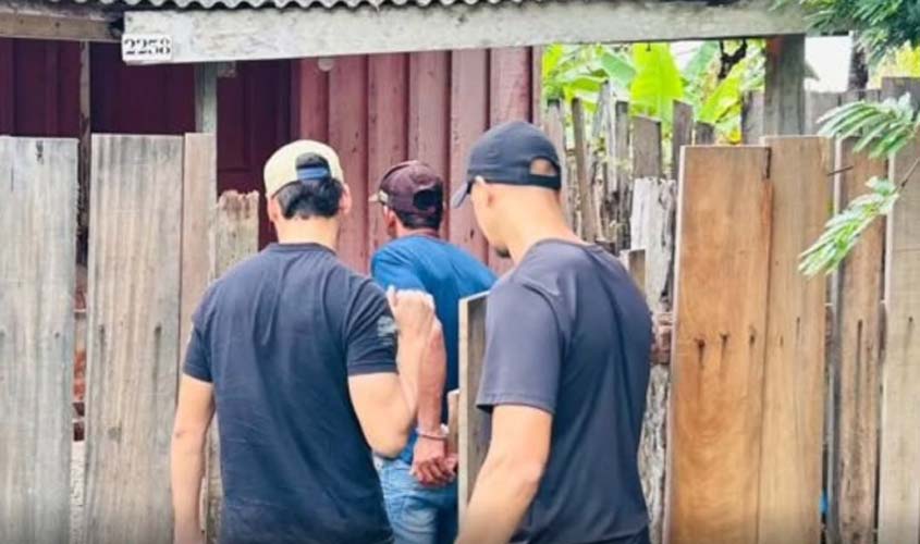 Polícia Civil de RO prende suspeito por estupro de vulnerável