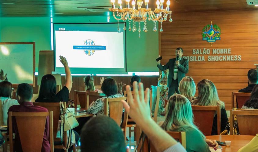 Ouvidores de Rondônia recebem capacitação para tornar denúncia do cidadão mais efetiva no combate à irregularidades na administração pública