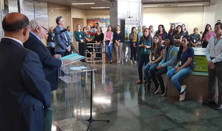 Exposição no TRT14 marca a abertura da 3ª Semana Nacional de Arquivos