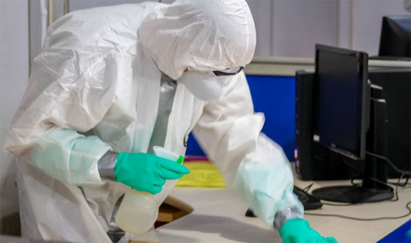 Unidades de segurança pública de Rondônia recebem desinfecção contra o coronavírus