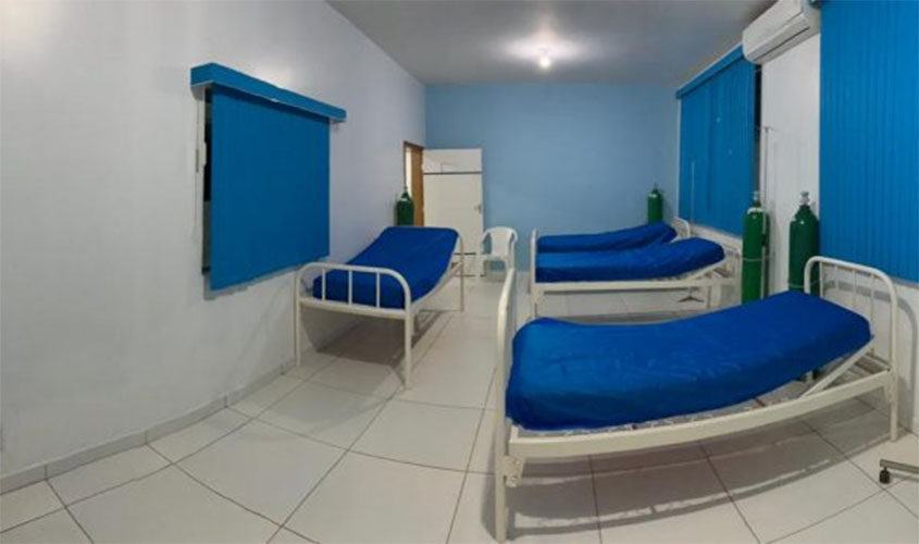 Ação conjunta do Estado e município cria hospital de campanha