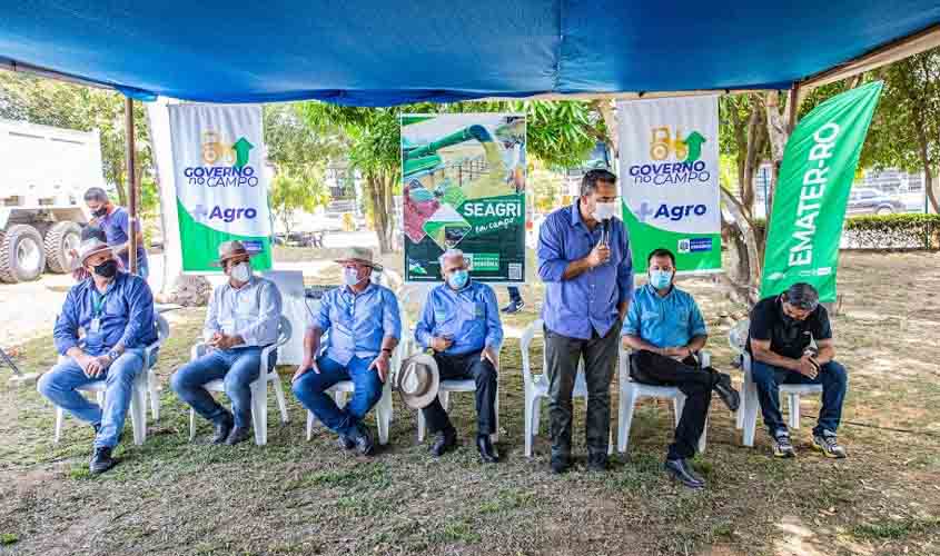 Prefeitura recebe equipamentos para Agricultura