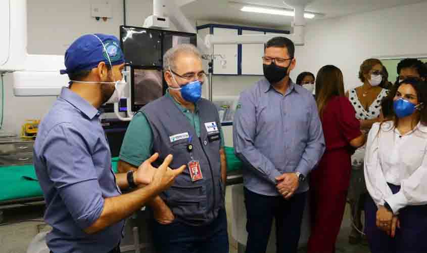 Unidades hospitalares de Porto Velho são visitadas pelo ministro da Saúde