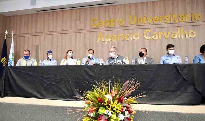 Hildon Chaves pede remessas extras de vacina ao ministro da Saúde