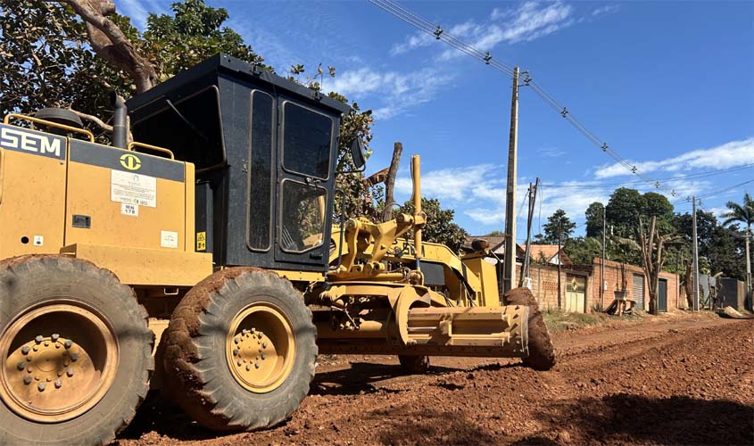 Bairro Porto Cristo recebe obras de infraestrutura