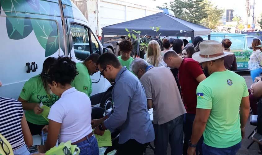 Governo promove ações ambientais em Porto Velho
