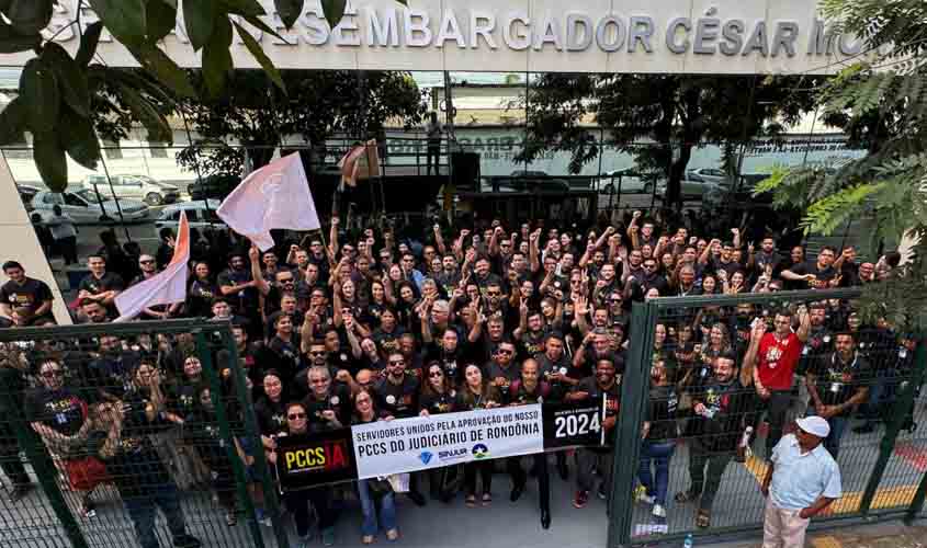 Ato do Sinjur a favor do PCCS reúne ex-presidentes e servidores de todas as comarcas do TJ-RO