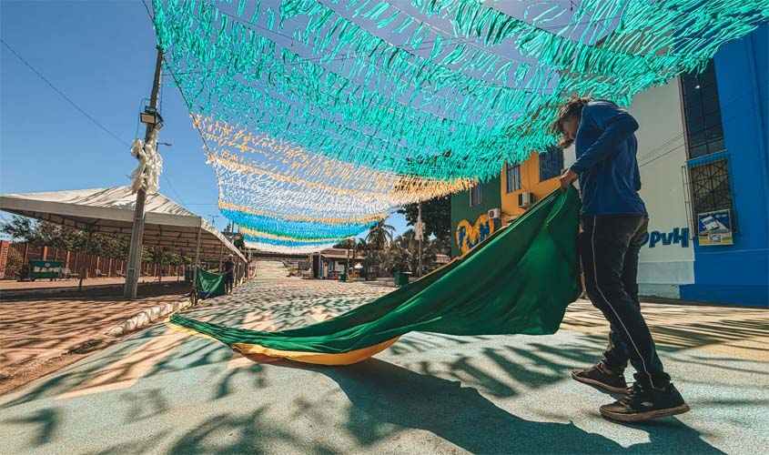 Rua do Hexa recebe cobertura para torcedores
