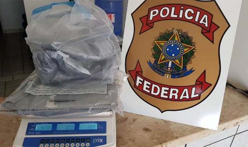 Mexicano é preso em aeroporto de Rondônia tentando embarcar com cocaína em mala