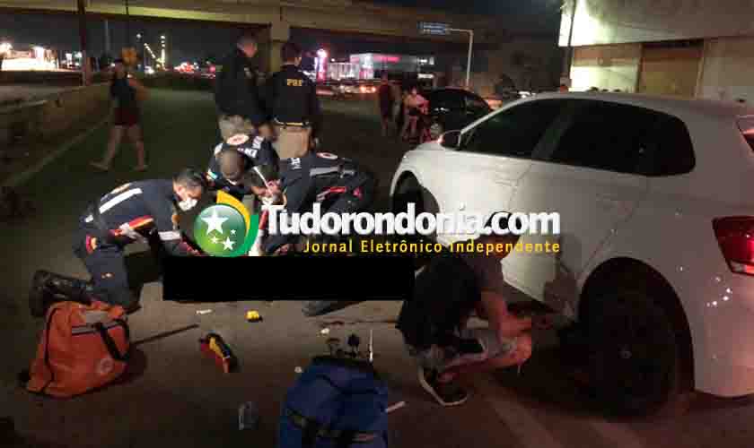 Motociclista que ficou debaixo de carro após ser arrastado morre no João Paulo II