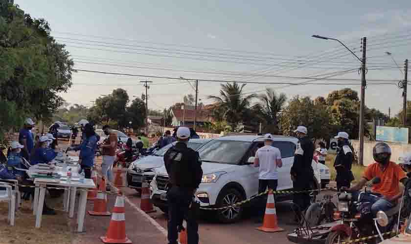 Em parceria, Detran e Polícia Militar executam ações de fiscalização e orientação nos municípios de Rondônia