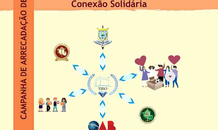 Comarca de Alvorada d'Oeste realiza a campanha de arrecadação “Conexão Solidária”