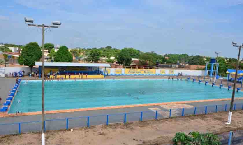 Piscina Olímpica do Parque Aquático Vinicius Danin passa por reforma
