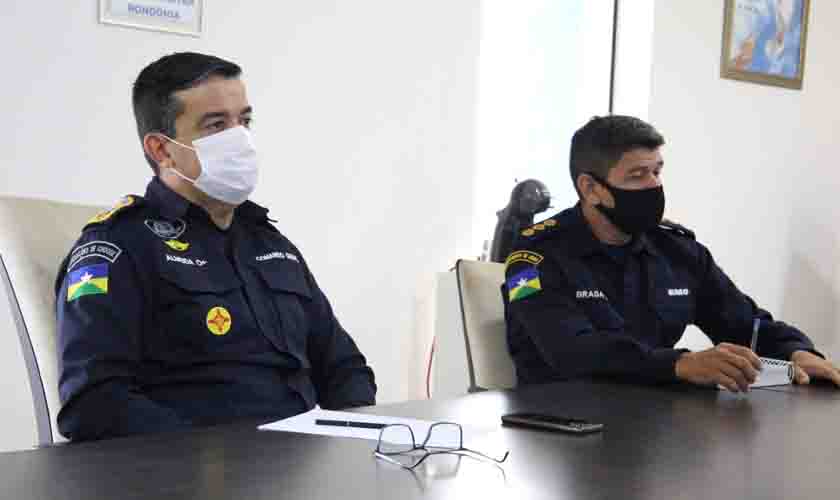 CAS apresenta proposta para Curso de Instrutores Proerd ao Comandante-Geral da PMRO