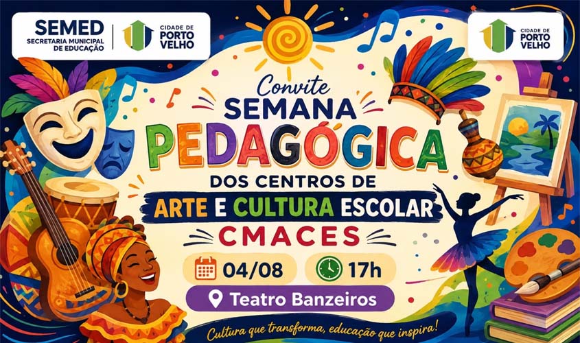 Centros de Arte iniciam Semana Pedagógica para servidores