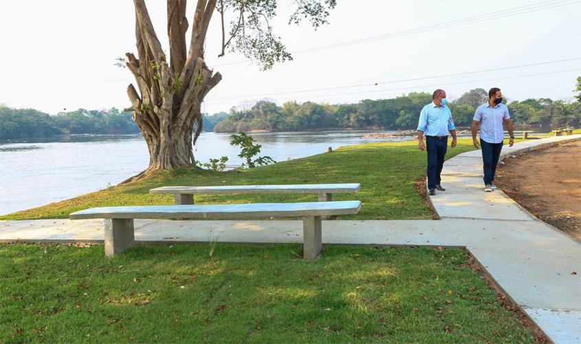 Prefeitura realiza revitalização do Beira Rio no 1º Distrito