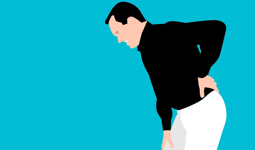 Expressão 'dor nas costas' bate recorde de buscas na internet