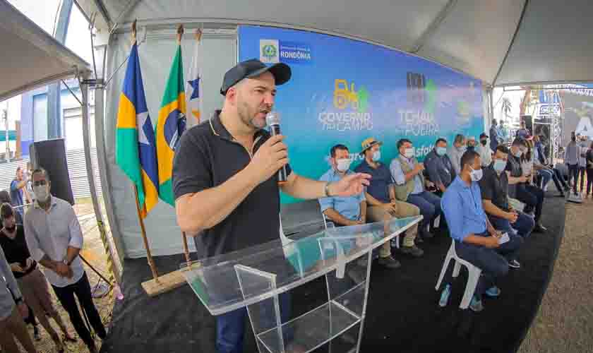 Presidente Alex Redano acompanha lançamento do Tchau Poeira em Ji-Paraná