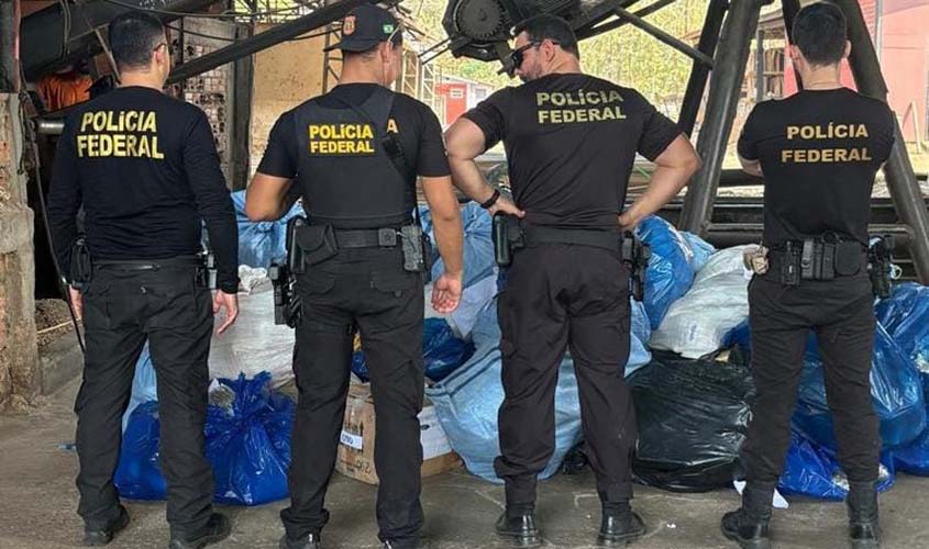 PF destrói cerca de 1 tonelada de drogas em Rondônia