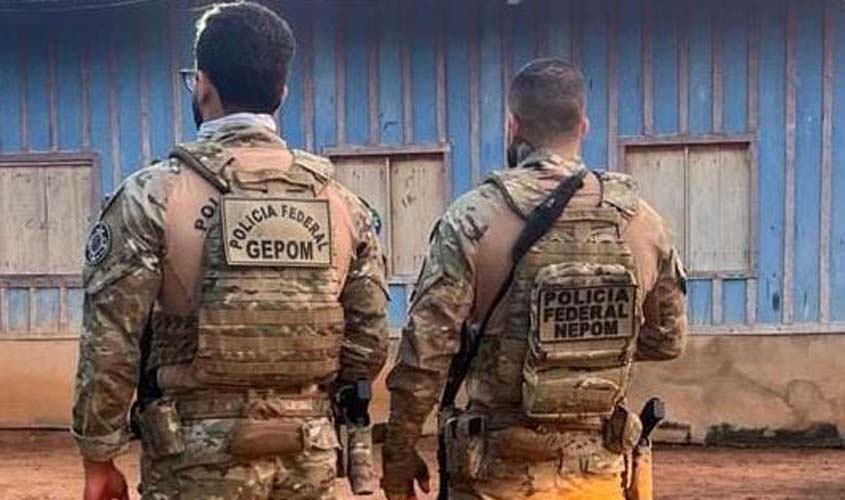 PF combate exploração ilegal de madeira em terra indígena