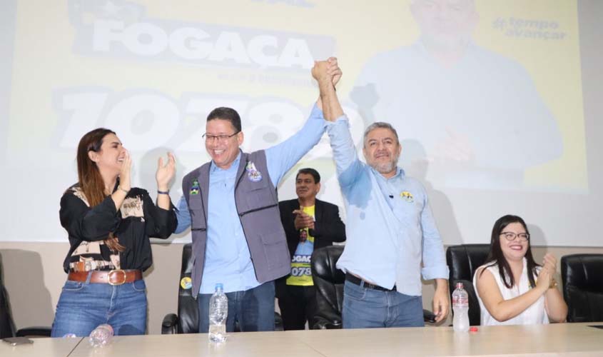 Vereador Fogaça declara apoio à reeleição do governador Marcos Rocha