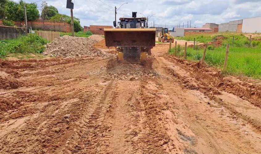 Prefeitura recupera rua que liga Araçá ao Parque São Pedro