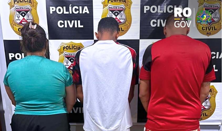 Polícia prende suspeitos e apreende drogas e armas