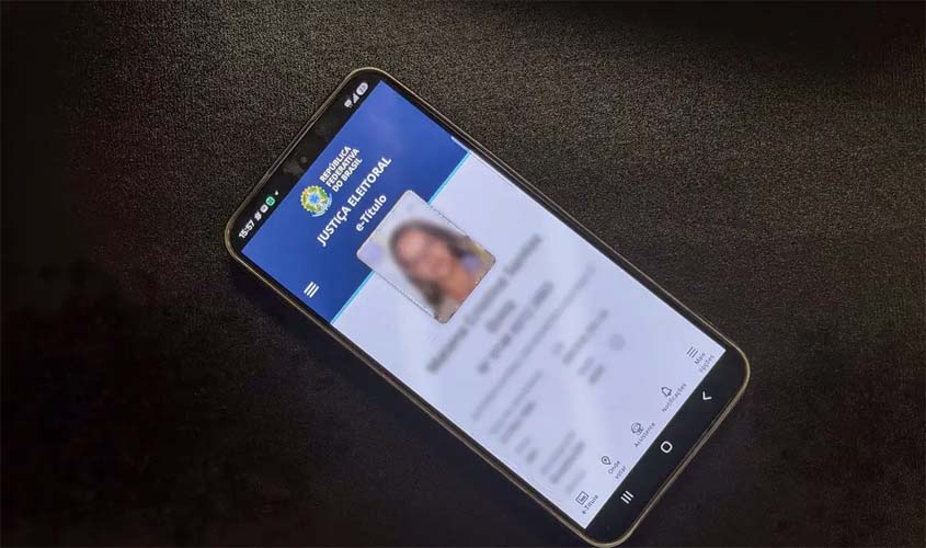e-Título permite justificar ausência pelo celular