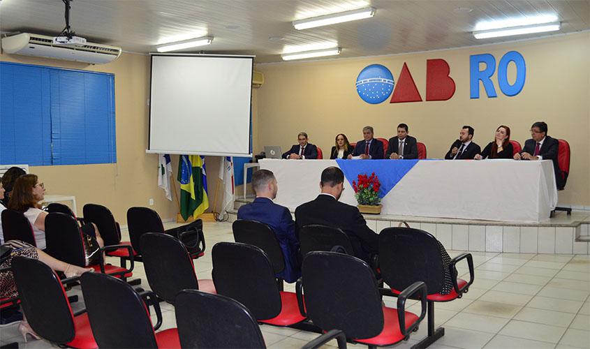 I Fórum de Interiorização do TED é realizado na Subseção de Ji-Paraná