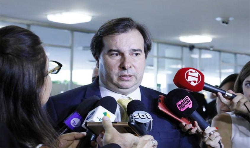 Maia critica declaração de general Heleno sobre possibilidade de novo AI-5