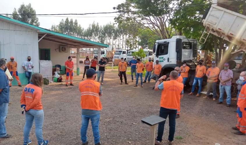 Residência do DER abre ciclo de palestras da Campanha de Prevenção ao Assédio Moral e Sexual