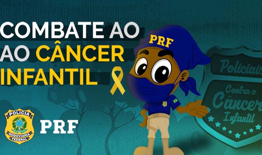 PRF visita Núcleo de Apoio à Criança com Câncer (NACC) em Porto Velho/RO e inicia a campanha “Policiais contra o Câncer Infantil”