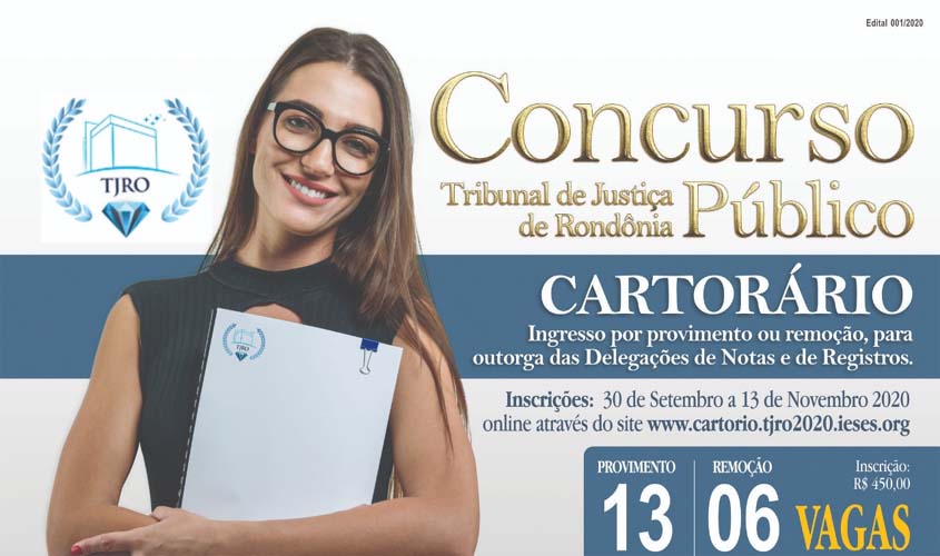 Inscrições para o VI Concurso Extrajudicial encerram dia 13 de novembro