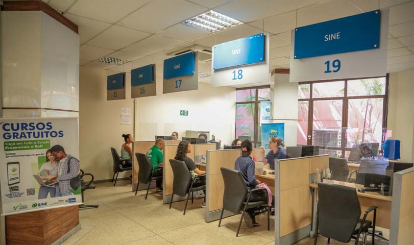 Governo de RO oferece 2,8 mil vagas de emprego pelo Sine