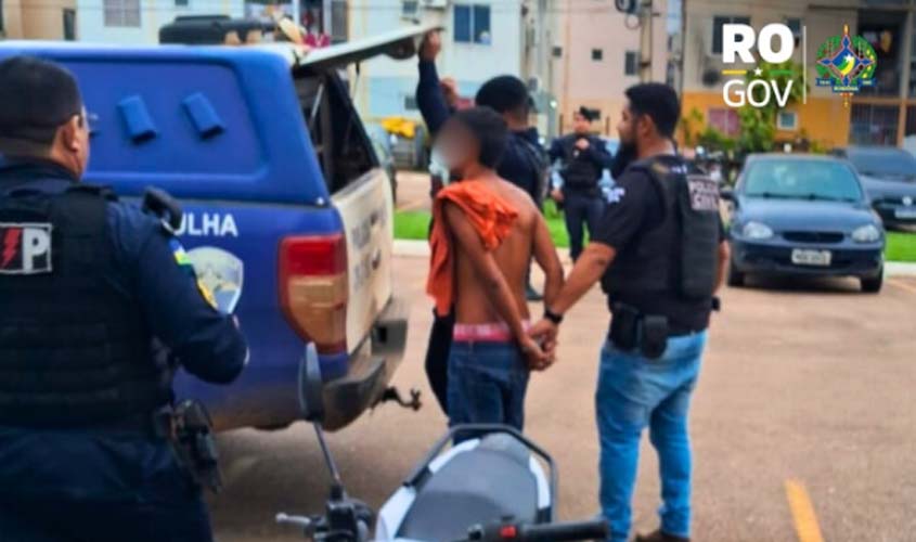 Polícias prendem autores de roubo em Porto Velho