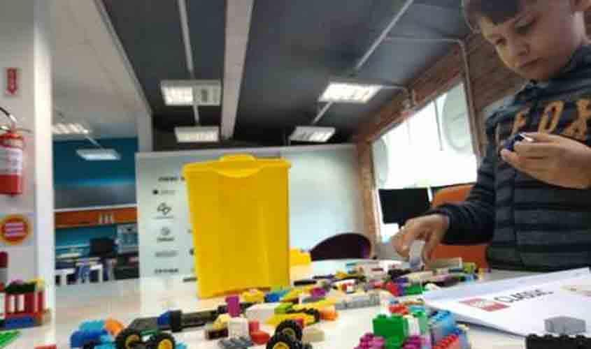Colégios SESI-SENAI utilizam Lego como instrumento de aprendizagem