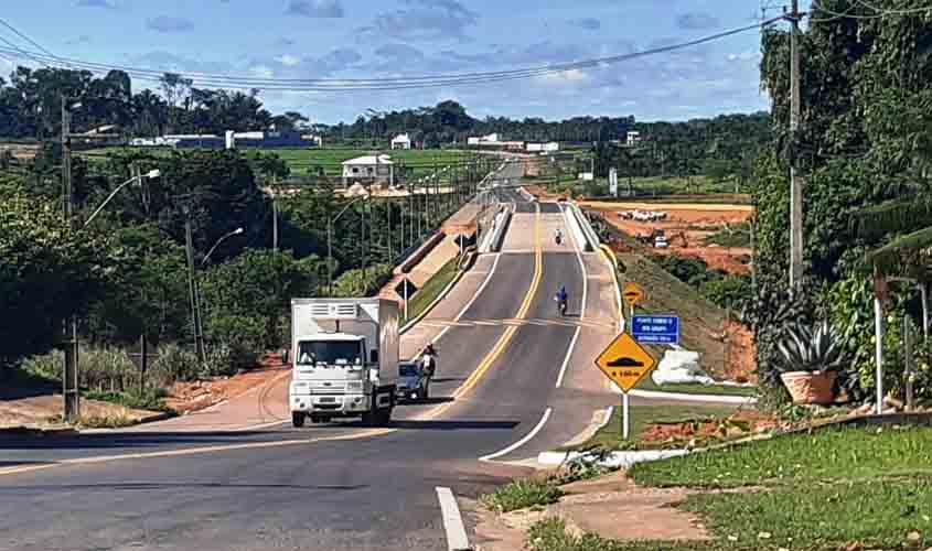 Ponte sobre o rio Urupá proporciona maior segurança e agilidade para o escoamento produtivo