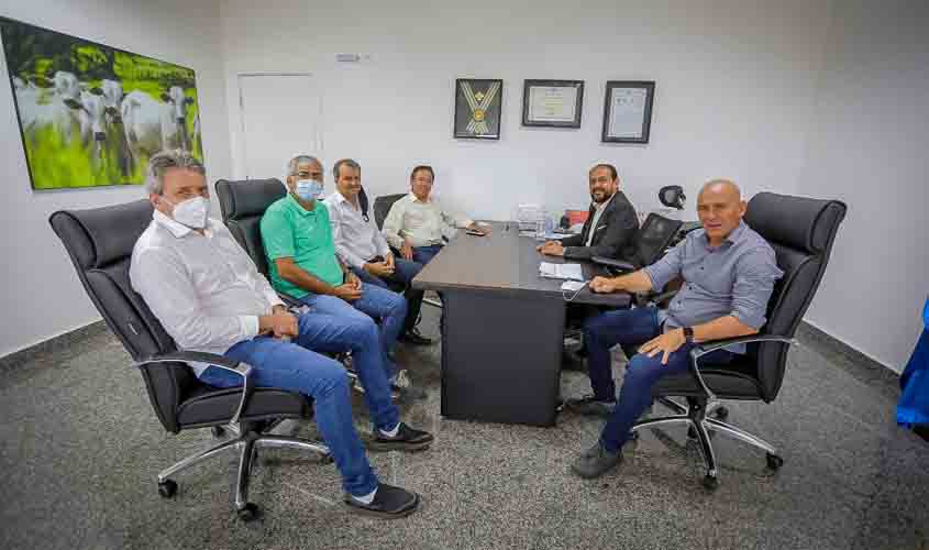 Presidente Laerte Gomes se reúne com prefeito reeleito de Vilhena, Eduardo Japonês